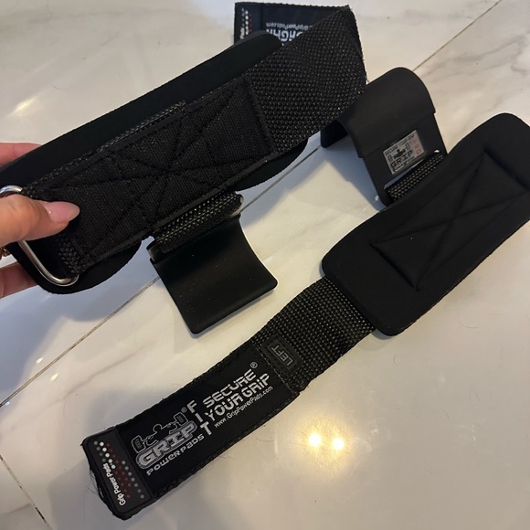 Grip Gear Black Lifting Straps #3 - Picture 6 of 8